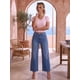 thumbnail image 2 of Pack de 2 Blusas Casuales Unitalla, Manga Corta y Ajuste Entallado, Básica y Elegante para Mujer, 2 of 5