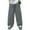 Dark Gray, variant on Toddler Boys Casual Elastic Waist Wide Leg Pants Straight Fit Pure Color Trousers Spring Clothes Size 3-4T