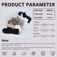 thumbnail image 2 of Whiteleopard Women's Winter Gloves Warm Lining Mittens- Cozy Wool Knit Thick Gloves Novelty Mittens Cold Weather, 2 of 7