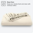 thumbnail image 6 of Extra Soft Double Brushed 100% Flannel Cotton Fitted Sheet, 6 of 12