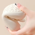 thumbnail image 6 of Toddler Kids Bunny Pillow Sandals Cute Cartoon Slides Slippers Summer Quick Dry Non-Slip Beach Water Shoes Soft Comfy Bathroom Shower Slippers for Toddler Boys Girls Gibobby,4.5,White, 6 of 7