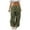 Green, variant on EDFBUYKRS Female Women Pants Casual Womens Fall Pantsuits Dressy Casual Women's Plus Size Tethered Straight Cargo Pants Straight Wide Leg Loose Casual Trousers Xxl