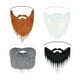 thumbnail image 1 of 4 piezas de barba postiza para baile de máscaras, actuación o fiesta de disfraces, 1 of 9