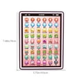 thumbnail image 3 of Tarmeek Kids Learning Pad Toys for Kids Age1+ Boys and Girls, Educational Electronic Interactive Toys, Christmas Birthday Gifts for Toddlers Age 1-3 Year Old, 3 of 7