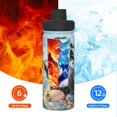 thumbnail image 6 of Wonder Woman Kids Water Bottle, Funny Pattern Stainless Steel Vacuum Insulated Water Bottle, 18OZ Portable Leak Proof Drinking Bottle for Sport Outdoor School Office Travel, 6 of 8