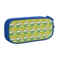 thumbnail image 2 of Vsdgher Cartoon Frog Print Large Capacity Pencil Case Pouch with Zipper, Portable Aesthetic Big Capacity Pencil Cases Pen Office Travel Stationery Bag, 2 of 8