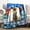 Le-penguin2, variant on Penguin Blanket Gifts for Girls Boys, Antarctic Animals Family Print Decoration for Home Bedroom Living Room Office Camping, Soft Comfort Fuzzy Lightweight Throw Plush Blankets Blue 50"x60"