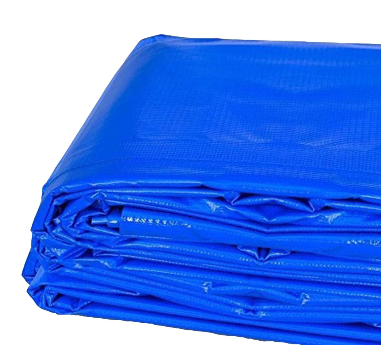 Reinforced Rip-Stop with Grommets Every 3 Feet. Multi Purpose Waterproof Tarpaulin Blue Poly Tarp Cover 5 Mil Thick Bull Tarp 20X20 UV Resistant