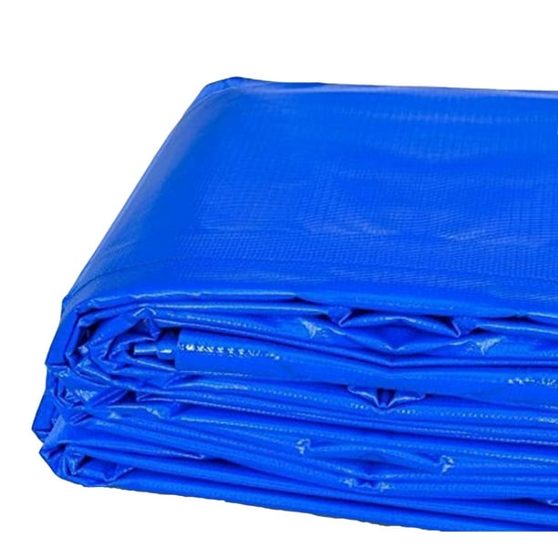 Moose Supply 4' x 18', 12 mil PVC Vinyl Heavy Duty Waterproof Tarp