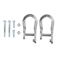 thumbnail image 4 of Parachoques delantero Ganchos de remolque Accesorios 84072463 Herrajes Resistentes Convenientes Reemplazar Plata, 4 of 8