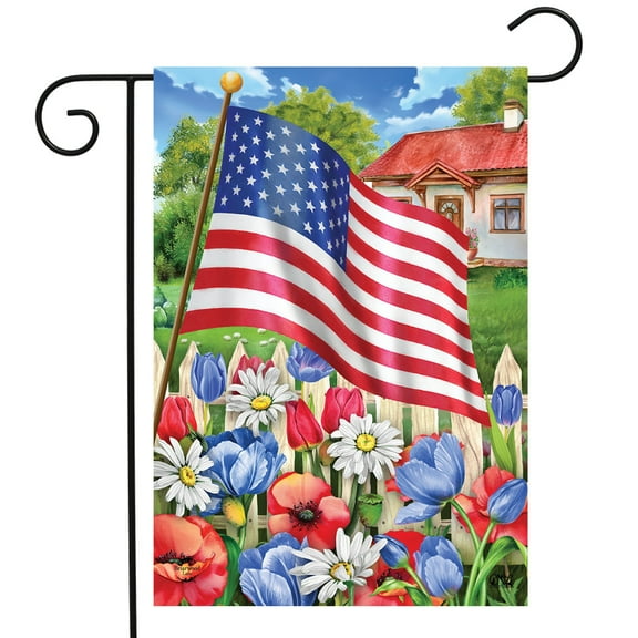Briarwood Lane Americana Garden Summer Garden Flag