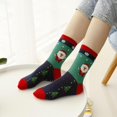 thumbnail image 2 of Christmas Socks Santa Claus Gift Xmas Funny Socks Kids Girl Women Multi, 2 of 6
