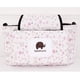 thumbnail image 1 of Bolsa organizadora universal de nailon JanHm para cochecito de bebé gran capacidad flor rosa, 1 of 5