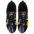 thumbnail image 2 of Back The Blue Running Shoes Sneakers Mesh Black Size 9, 2 of 5