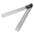 thumbnail image 3 of 2 In 1 Digital Display Angle Meter Stainless Steel Protractor For Woodworking Inner And Outer Angle Measurement Locking Knob Clear And Easy To Read Scale, 3 of 8