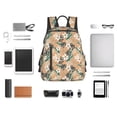 thumbnail image 6 of Balery Tropical Leaves Flower Lightweight Backpack for Men and Women - Durable and Water-Resistant, Ideal for School, Work, Travel, and Everyday Use, 6 of 9