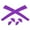 Purple, variant on Vonxyz Black Replacement Earsocks Nosepieces Rubber Kits for Oakley Mercenary Asian Fit OO9424F Sunglasses