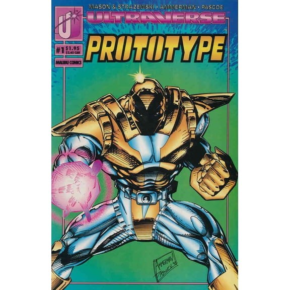 Prototype #1 VF ; Malibu Comic Book