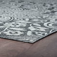 thumbnail image 5 of Veranda Transitional 2' x 10' Charcoal and Light Gray Polypropylene Outdoor Area Rug, 5 of 8