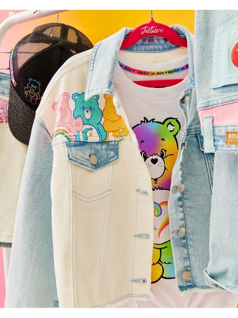 Justice Girls Care Bears Jacket, Sizes XS-XL Plus