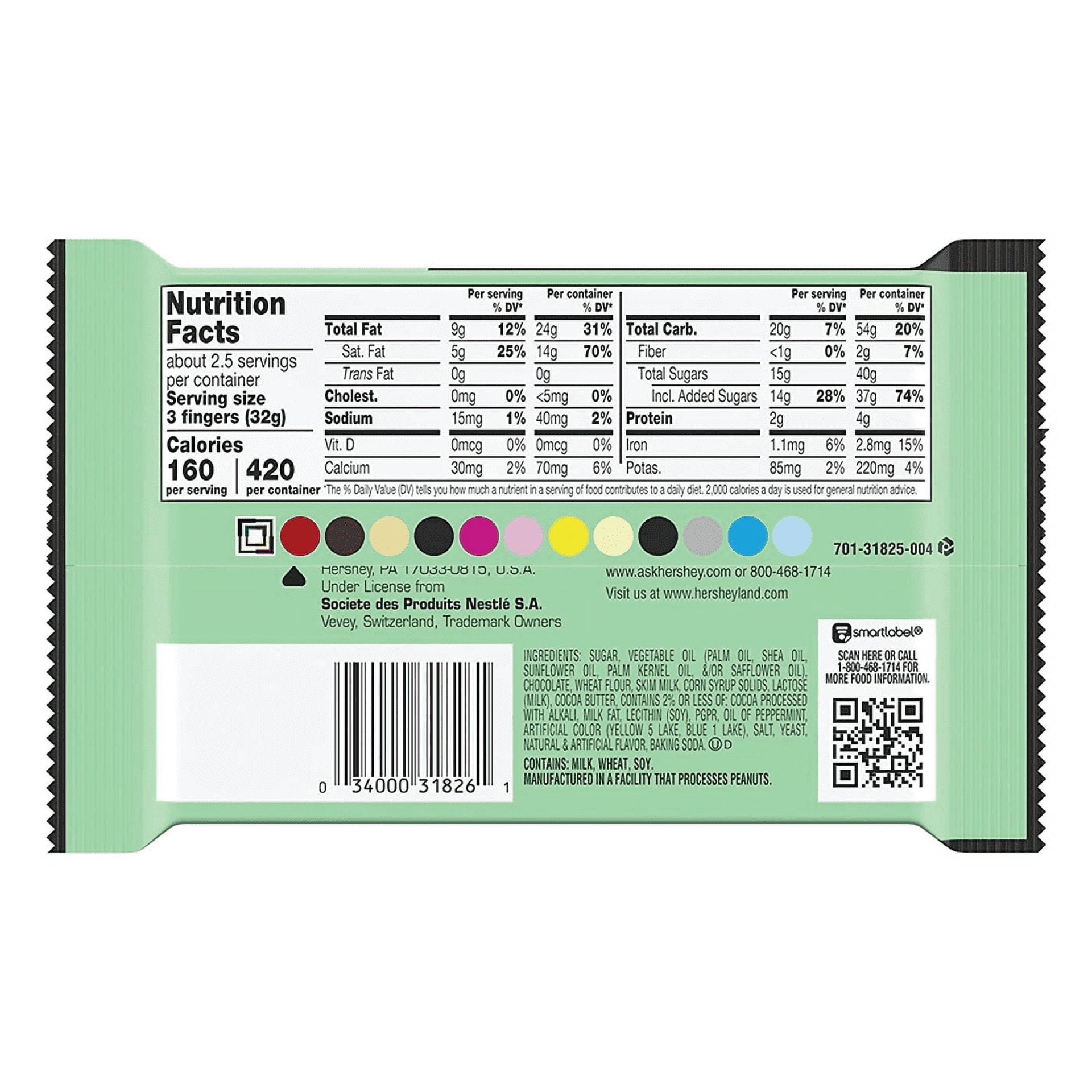 Full Box 24x Packs Kit Kat Duos Mint + Dark Chocolate Wafers Candy Bars | 3oz