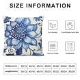 thumbnail image 5 of YINGXI Throw Pillow Cover, Cushion Case Outdoor Decoration for Sofa Couch 12x12in, 5 of 5