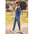 thumbnail image 4 of Conjunto Deportivo PRETTYGARDEN para Mujer 2 Piezas en Punto Canalé, 4 of 8