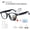 UF03 Black Translated Glasses + Photochromic Lenses, variant on AI smart Glasses with Real-Time 160 Language Translation, ChatGPT, HD Calls & Hi-Fi Music, Built-in Mic & Speaker for Men and Women