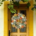 thumbnail image 2 of SIfdSeng Get it Fast Thanksgiving Autumn Wreath Fall Wreath for Front Door Maple Leaf Pumpkin Wreath for Fall Decoration Autumn Wreath Thanksgiving Decorations, 2 of 8