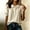 E_ Beige, variant on CYMMPU Women's Round Neck Gathered Bust Sleeveless Linen Top, Loose Airy Fit Summer Vacation Casual Vest Khaki L