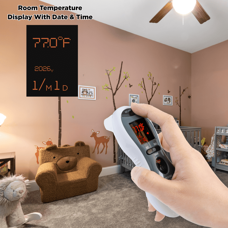 MOBI Ultra Pulse Ear & Forehead Thermometer with Pulse Monitor photo 8