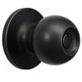 thumbnail image 3 of Hyper Tough Bed/Bath Doorknob Ball Style, Oil-Rubbed Bronze Finish, 3 of 9