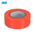 thumbnail image 3 of 1"x98' Flagging Tape Non-Adhesive Neon Marking Tape for Tree Survey Boundaries, Orange 4 Pack, 3 of 5