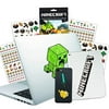 Laptop Stickers Ultimate Set - Bundle Includes 10 Minecraft Decals For Room Decor, Car, Macbook, Phone And 300 Minecraft Stickers
