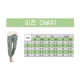 thumbnail image 4 of KDFJPTH Vintage Tribal Print Jogger Pants for Women Elastic Waist Green and Black Casual Trousers Green XXL, 4 of 6