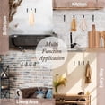 thumbnail image 2 of de Pared de Hierro Fundido (Paquete de 5) Decorativos de Pared para Abrigos, Bolsos o Macetas Detrás de la Puerta en la Despensa, 2 of 7