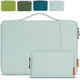 thumbnail image 2 of Funda para portátil DOMISO de 17,3", resistente al agua, verde menta, 2 of 7