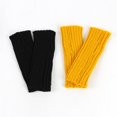 thumbnail image 5 of Gants Courts en Laine Multicolores Isolés pour Temps Froid pour Femmes, Mitaines Sans Doigts, 5 of 5