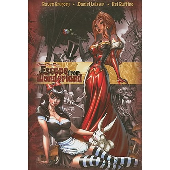 Pre-Owned Escape from Wonderland (Hardcover) by Raven Gregory, Daniel Leister