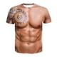 thumbnail image 1 of Camiseta con estampado digital en 3D para hombre, Navidad, Halloween, vacaciones, parodia, impresión digital - SG Yinane camisa de hombre con estampado muscular, 1 of 6