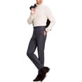 thumbnail image 1 of Tallia Pantalon Habillé Ajusté Extensible pour Hommes, Gris, 30W x 32L, 1 of 1