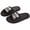 Black, variant on Unisex Cartoon EVA Slide Sandals for Women Men Comfortable Lightweight Thick Sole Non-Slip Pool Beach Shoes Indoor Outdoor Slides Black (Size 36-44),Size 8.5-10