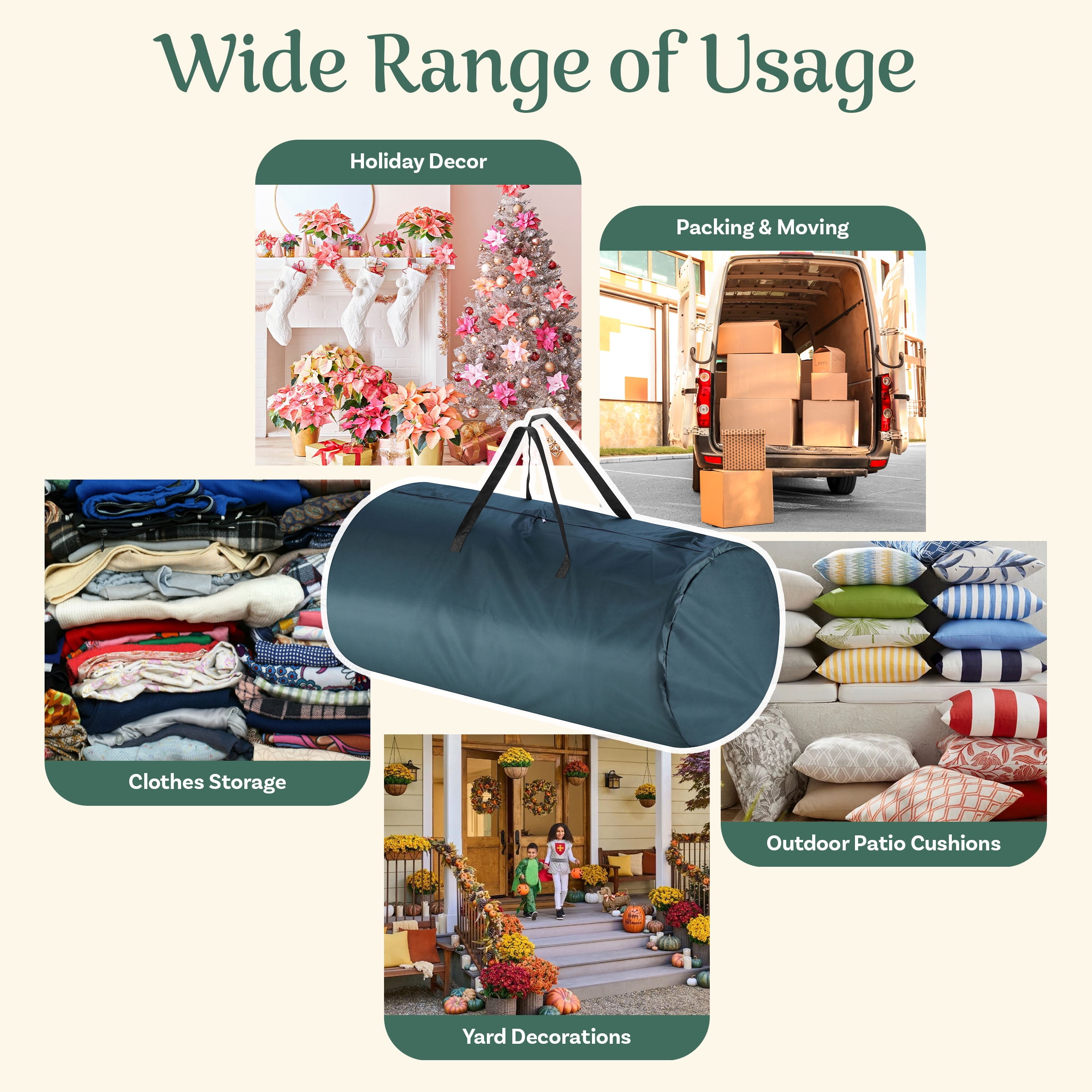 Canvas Christmas Tree Storage Bag