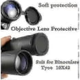thumbnail image 3 of Pack Of 10x42 Rubber Lens Caps For Binoculars - Includes Rainguard, Objective Optics Protection Covers, 3 of 5