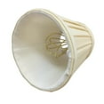 thumbnail image 4 of Royal Designs, Inc. Pleated Empire Chandelier Shade CS-110EG-6, Eggshell , 3 x 4.25 x 4.25, Pack of 6, 4 of 5