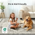 thumbnail image 6 of CHITOOMA 8'x10' Area Rugs for Living Room, Soft Vintage Rugs for Bedroom Office Machine Washable Rugs for Dining Room Distressed Non-Slip Carpet, 6 of 8