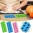 thumbnail image 1 of Xihbxyly Moldes de Gelatina de Halloween, Diseño de Fantasmas y Dulces de Chocolate, Silicona de Grado Alimenticio, Antiadherente y Flexible, Decoración de Pasteles, Artículos para Fiestas, Fácil de, 1 of 1
