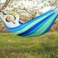 thumbnail image 3 of PPgejGEK Garden Hammocks Comfortable Fabric Hammocks With Tree Straps For Hanging Sturdy Hammocks Up To 660lbs Portable With Travel Bag For Camping Outdoor Reduced Price, 3 of 4