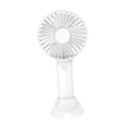 thumbnail image 3 of Ventilador de mano recargable con tecnología avanzada Blanco, 3 of 9