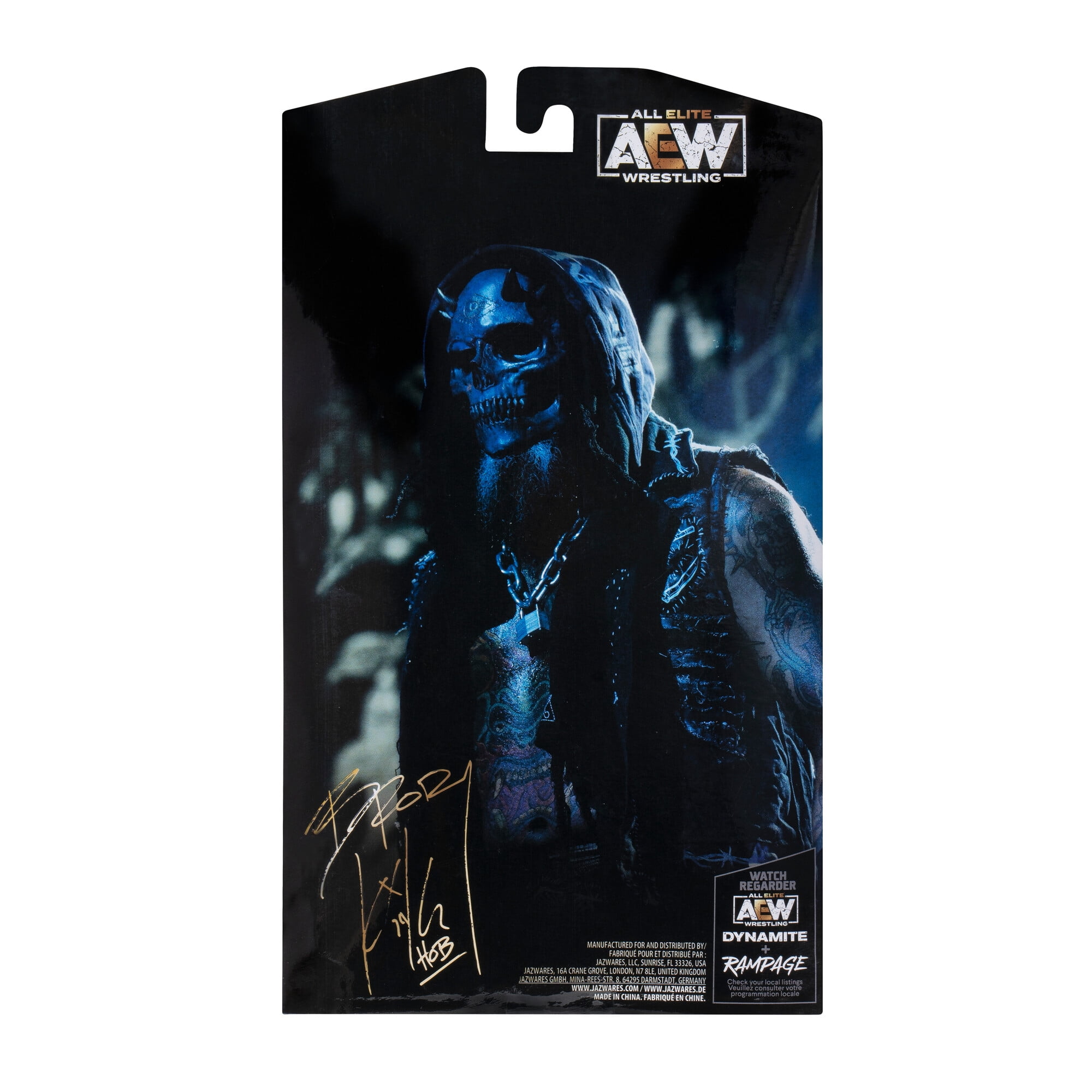 AEW Unmatched Brody King - 6-Inch Figure with Chain Necklace